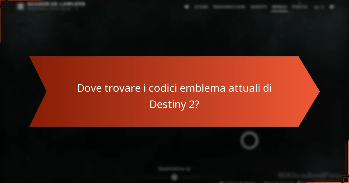 Come funzionano i giveaway della comunità per gli emblemi di Destiny 2?